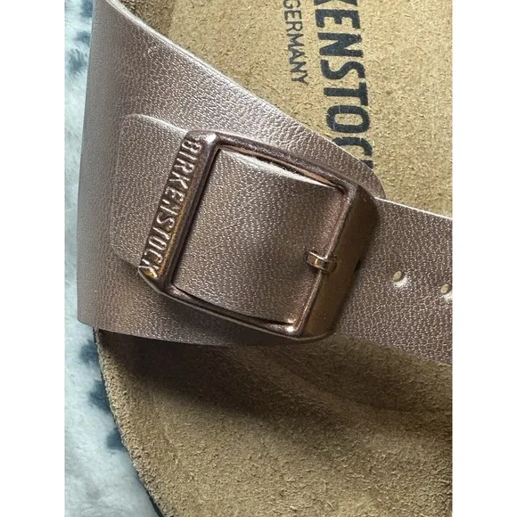 Birkenstock Madrid Birko- Flor Women's Sandals Cooper Size 37 US 6 Single Buckle