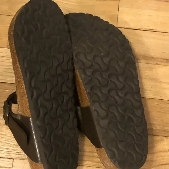 Birkenstock Sz eu 38 Brown Leather Sandals