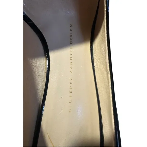 Black patent leather Giuseppe, Zanotti heels