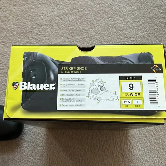 Blauer tactical work boots. Size 9 wide NWT