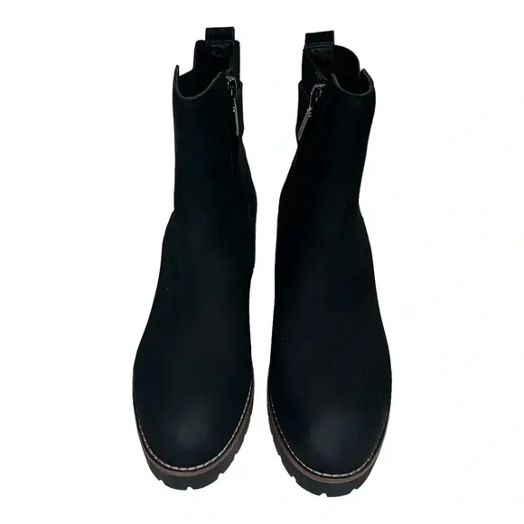 Blondo Dahlia Women's Boots Black Nubuck. Sz: 7