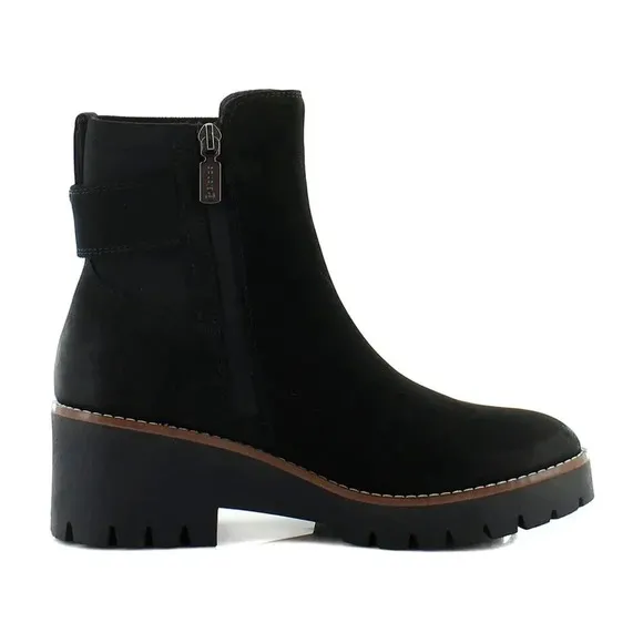 Blondo Dahlia Women's Boots Black Nubuck. Sz: 7