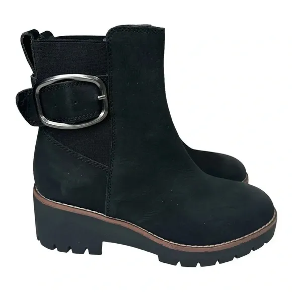 Blondo Dahlia Women's Boots Black Nubuck. Sz: 7