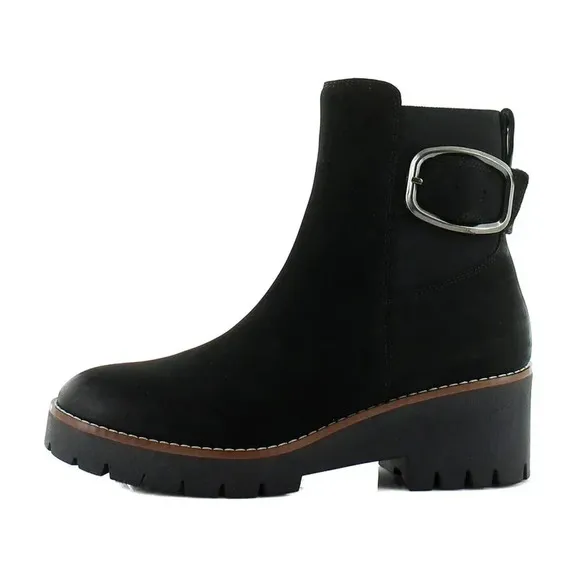 Blondo Dahlia Women's Boots Black Nubuck. Sz: 7