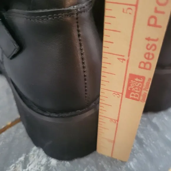 Blondo Women's Waterproof Black‎ Vienna Block Heel Knee High Boots Size 8.5
