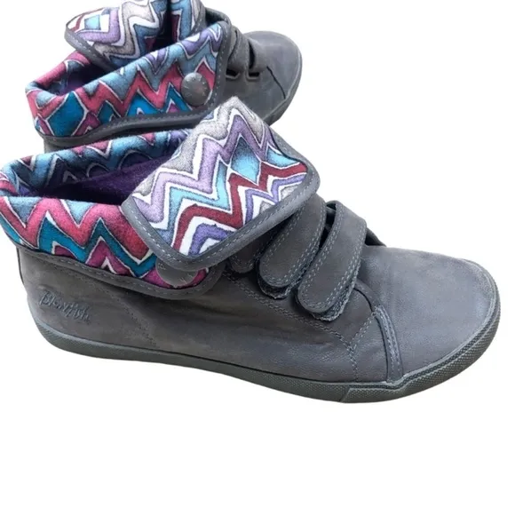 Blowfish Machiko Malibu Fold Over Patterned Colorful Casual Shoes