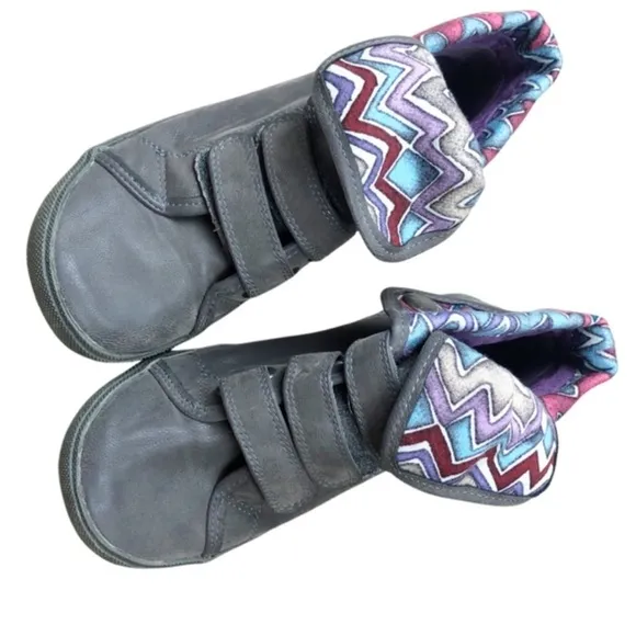 Blowfish Machiko Malibu Fold Over Patterned Colorful Casual Shoes