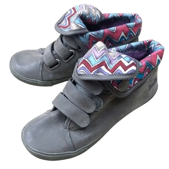 Blowfish Machiko Malibu Fold Over Patterned Colorful Casual Shoes