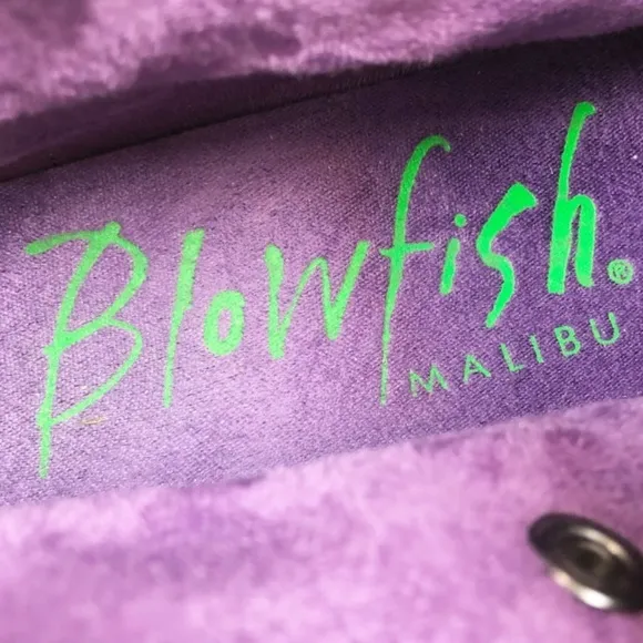 Blowfish Machiko Malibu Fold Over Patterned Colorful Casual Shoes