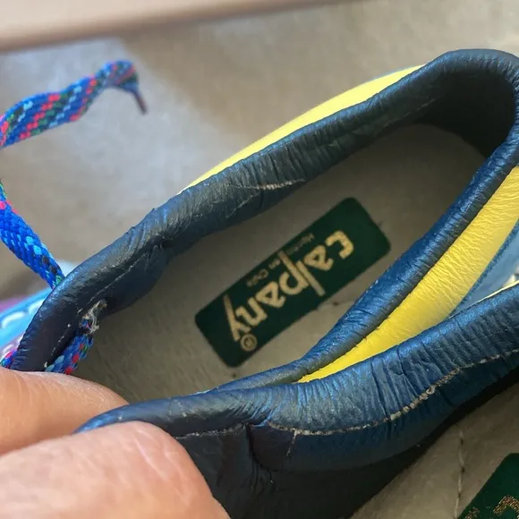 Blue Kids Shoes by a company in Chile