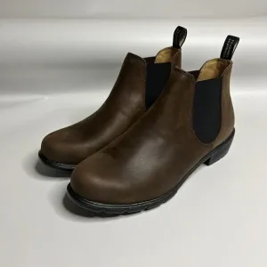 Blundstone BL 1970 Ankle Chelsea Boot US 11 Antique Brown Leather Women’s