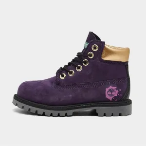 BRAND NEW! Toddler Purple &amp; Gold Timberland Boots - Sz. 5