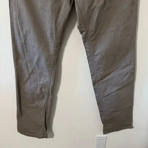 Brax Cooper Fancy Trouser Pant Brown 5-Pocket Office Minimalist 35x32