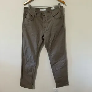 Brax Cooper Fancy Trouser Pant Brown 5-Pocket Office Minimalist 35x32