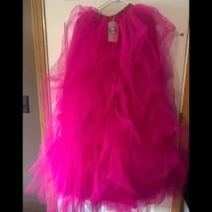 💗Bright Pink Tulle Maxi Skirt💗