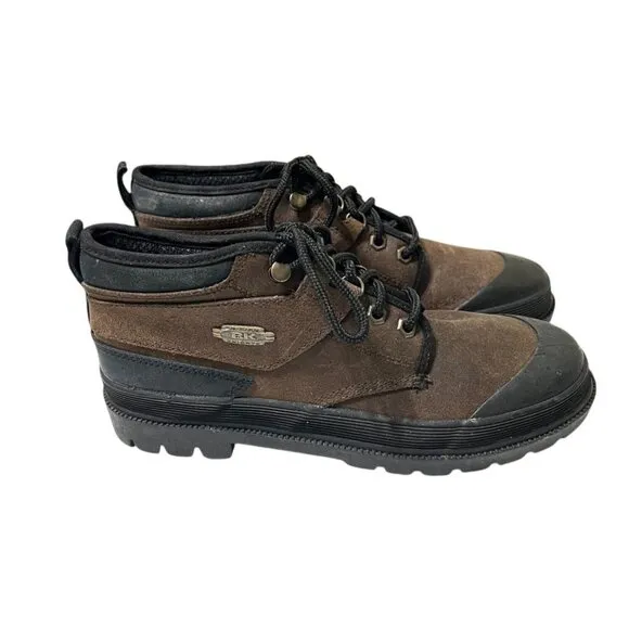 British Knights Mid Boots Chukkah Ankle Men's Size 9.5 Brown Leather Shoes New