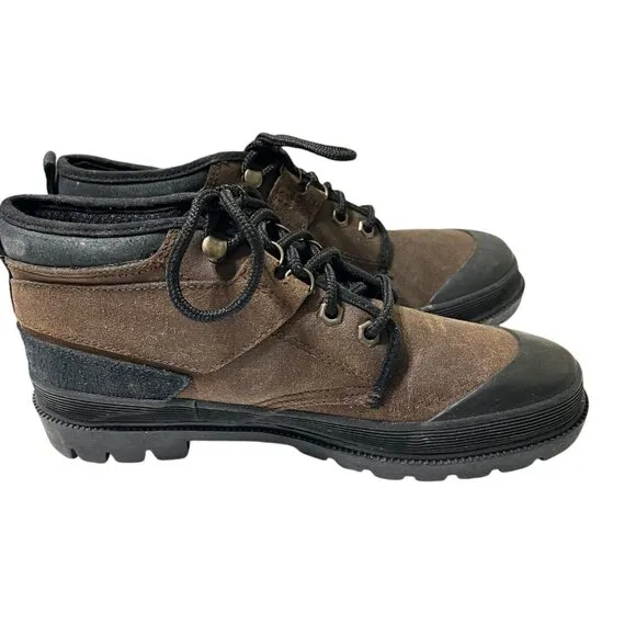 British Knights Mid Boots Chukkah Ankle Men's Size 9.5 Brown Leather Shoes New