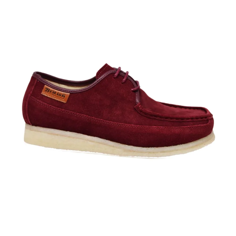 British Walkers Crown Plus Low Top Men's Suede Crepe Soles