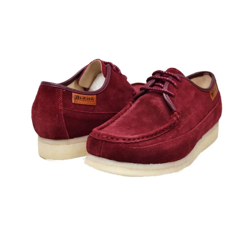 British Walkers Crown Plus Low Top Men's Suede Crepe Soles