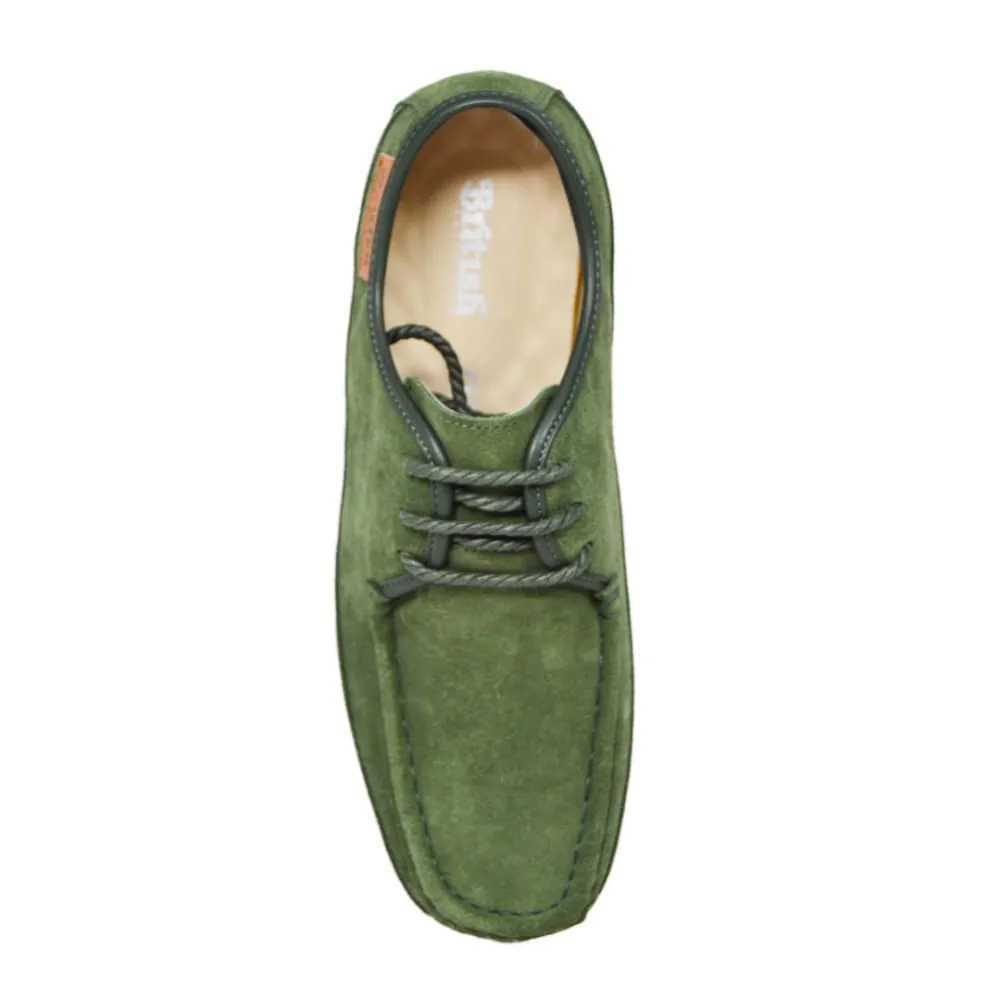 British Walkers Crown Plus Low Top Men's Suede Crepe Soles
