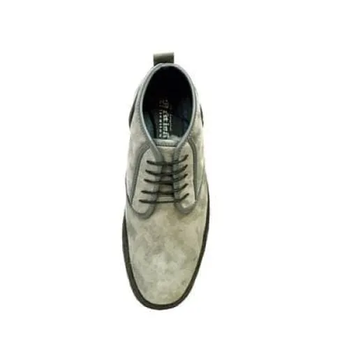 British Walkers Playboy Kaydence Men's Gray Suede Ankle Boots