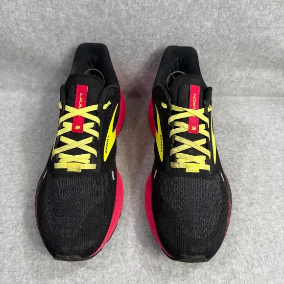 Brooks Shoes Mens Size 9 Launch GTS 9 Black Athletic Running Sneaker 1103861D016