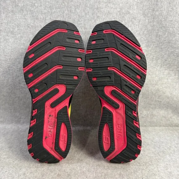 Brooks Shoes Mens Size 9 Launch GTS 9 Black Athletic Running Sneaker 1103861D016