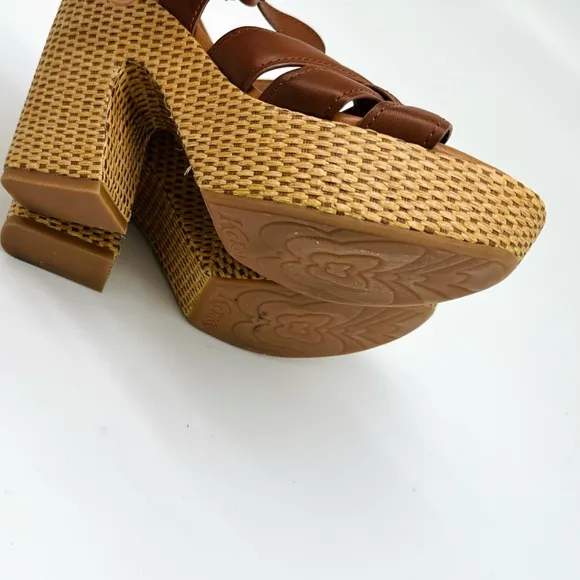 Brown Strappy Sandals