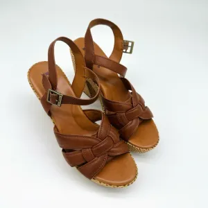 Brown Strappy Sandals