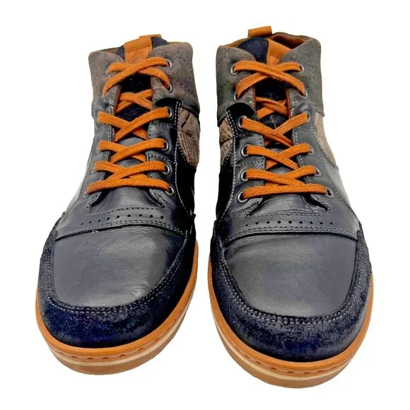 BULL BOXER Solutos Leather Men’s Lace Up Ankle Boots Size 11