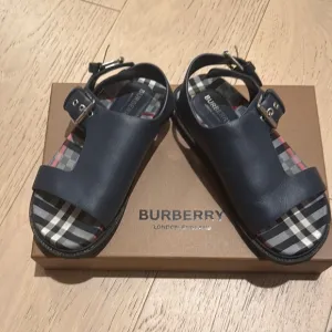 Burberry Kids Navy Sandals