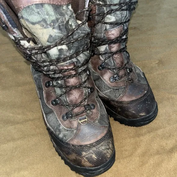 CABELAS MEN'S Dry Plus THINSULATE ULTRA Duck Hunting Deer Camo 83-0667 SIZE 11D