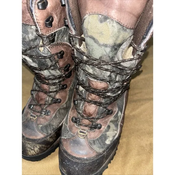 CABELAS MEN'S Dry Plus THINSULATE ULTRA Duck Hunting Deer Camo 83-0667 SIZE 11D