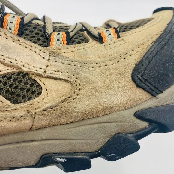 Cabela's Tan/Black Lace-Up Leather Hiking Boots 81-8575 Dry Plus Men's Size 9M
