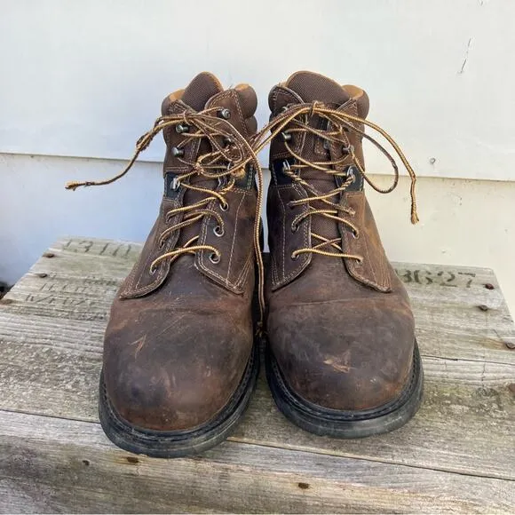 Carhartt 6-inch Soft toe Leather Lace Up Work Boots