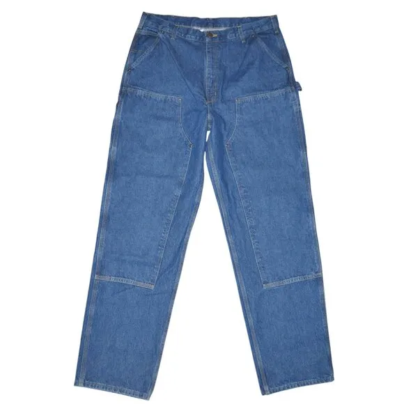 Carhartt B37 Loose Fit Double-knee Men's Logger Jeans Size 38x36 Carpenter NWT