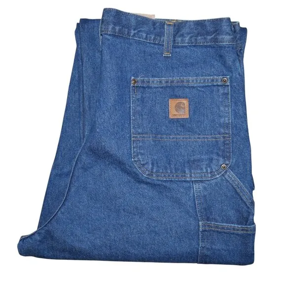 Carhartt B37 Loose Fit Double-knee Men's Logger Jeans Size 38x36 Carpenter NWT