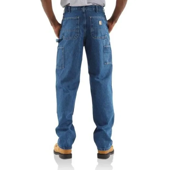Carhartt B37 Loose Fit Double-knee Men's Logger Jeans Size 38x36 Carpenter NWT