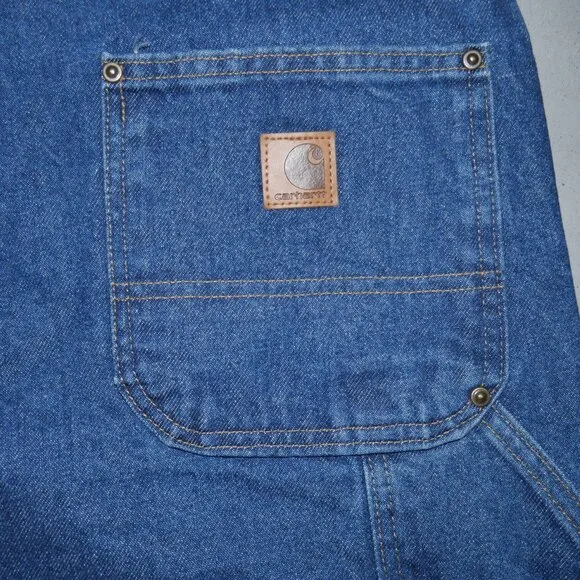 Carhartt B37 Loose Fit Double-knee Men's Logger Jeans Size 38x36 Carpenter NWT