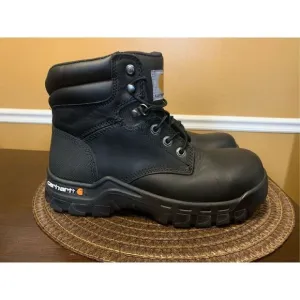 Carhartt Rugged Flex FF5361-W Womens Black Comp Toe Work Boots Size US 8.5M/W