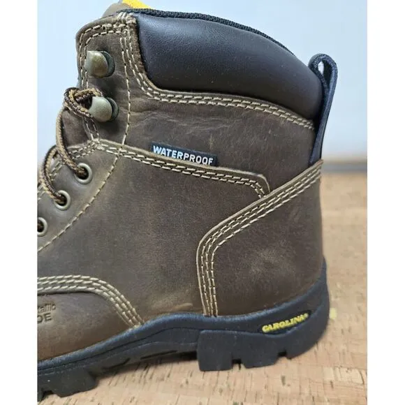 Carolina Circut Boots 6&quot; Womens 8 Waterproof Composite‎ Toe Work Constr  CA1626