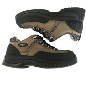 Carolina Tan Brown Leather Composite Toe Lace Up Boots Shoes Women’s 7.5 W