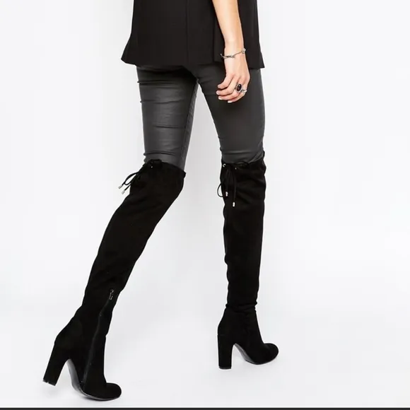 Carvela Kurt GeigerWomen's Black Second Skin Over-the-knee Boots