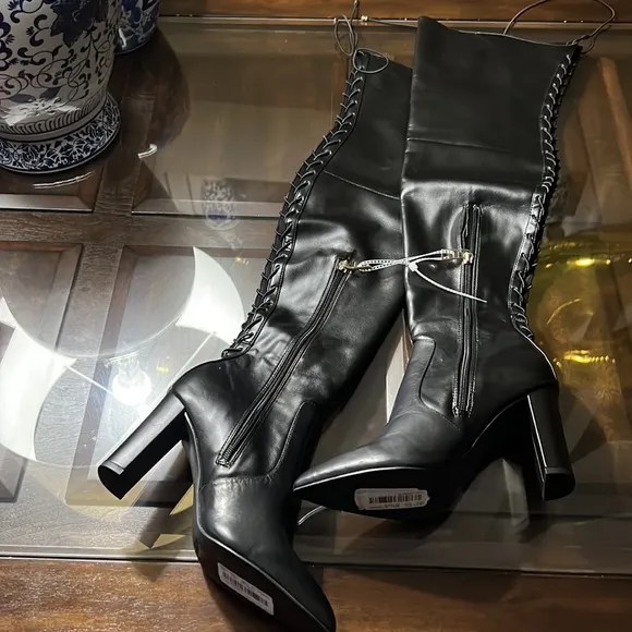 Carvela Kurt GeigerWomen's Black Second Skin Over-the-knee Boots