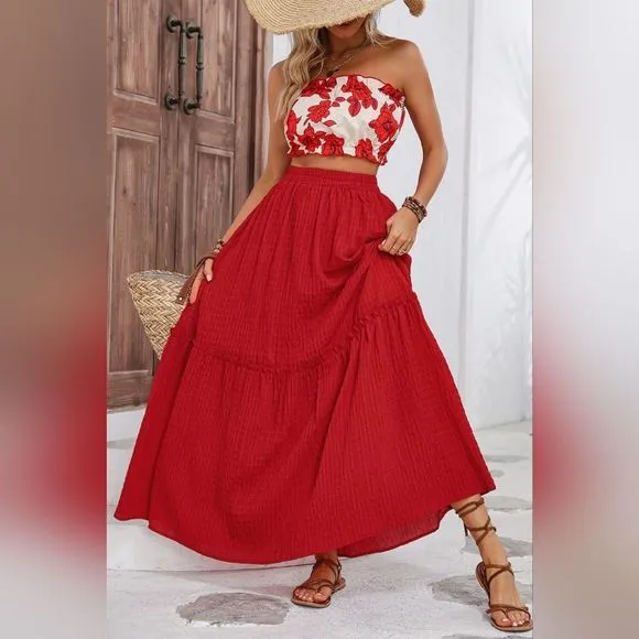 Cataleya Maxi Skirt Set