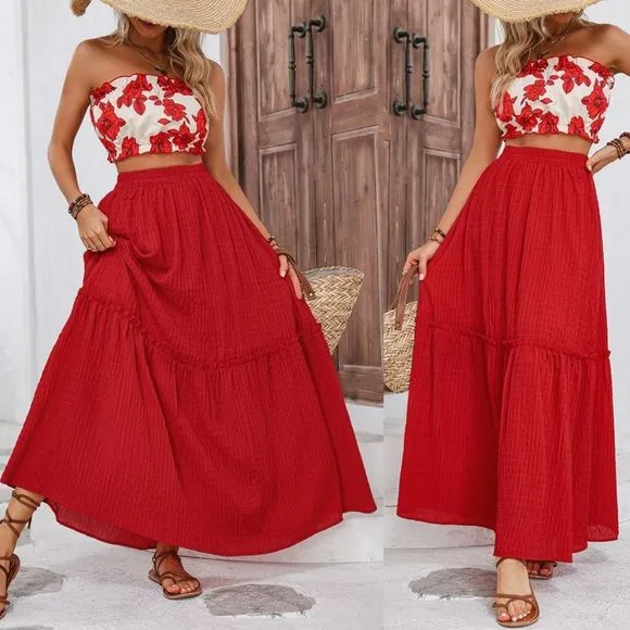 Cataleya Maxi Skirt Set