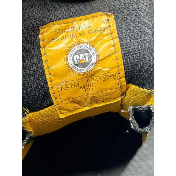 Caterpillar Steel Toe Work Boots