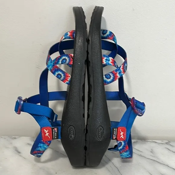 Chaco Tie-Dye Sandals Sz 12 unisex used once