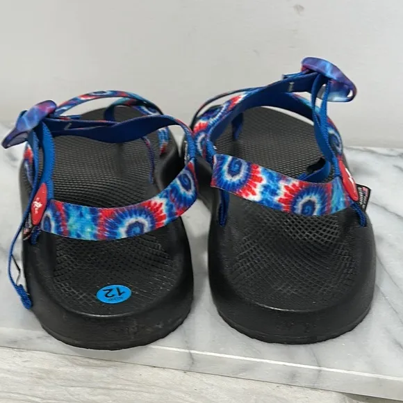 Chaco Tie-Dye Sandals Sz 12 unisex used once