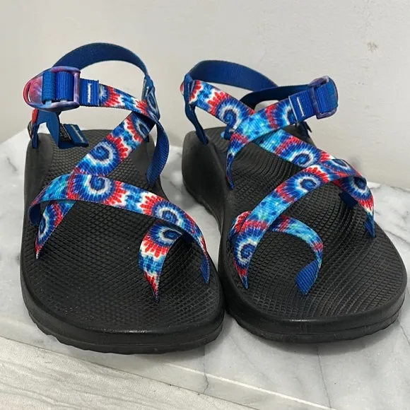 Chaco Tie-Dye Sandals Sz 12 unisex used once